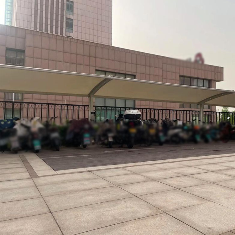 漳县膜结构电动车棚