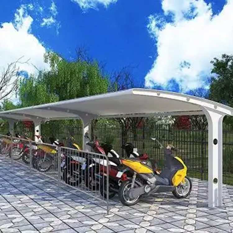 漳县膜结构电动车棚